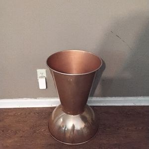 Large copper vintage pot